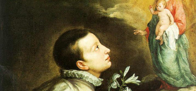 Saun Luís Gonzaga nia devosaun ba Maria Santíssima
