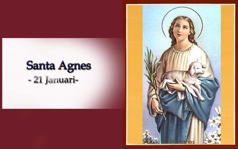 Santa Agnes, Perawan da Martir