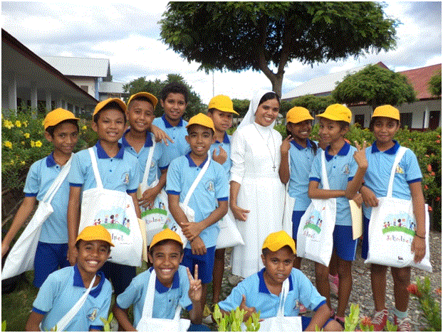 Alunus escola Maria Auxiliadora