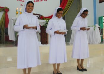 Selebrasaun primeira profisaun iha Kongregasaun Filhas de Maria Auxiliadora, Salesiana Timor-Indonesia.